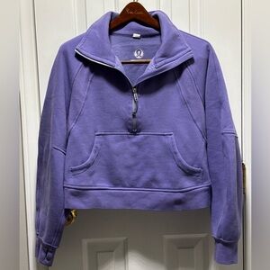 Lululemon Women’s Purple Half-Zip Hoodie Size M/L